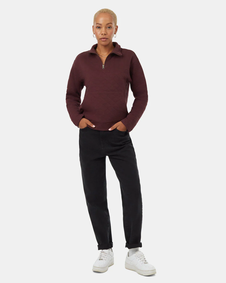 1/4 Zip Quilted Fleece - Image 2