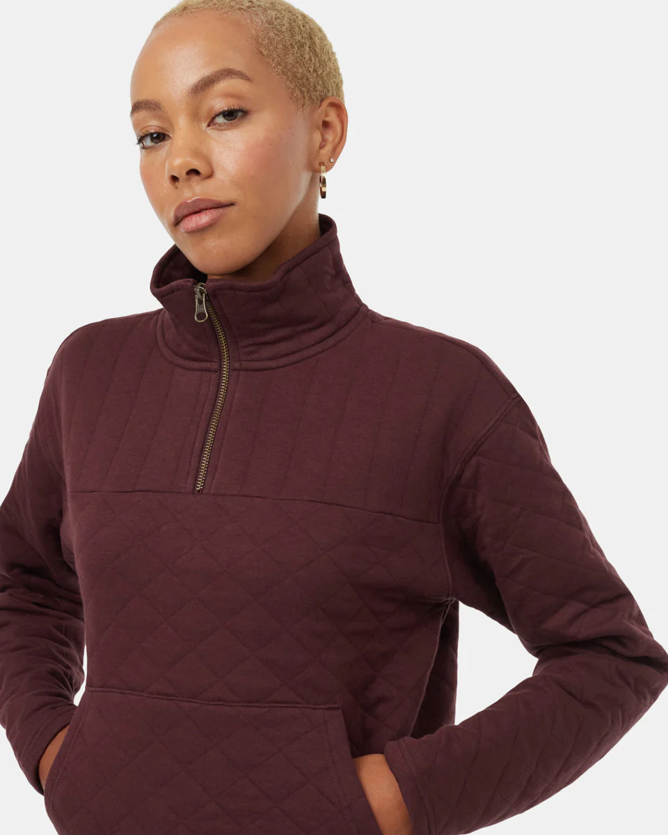 1/4 Zip Quilted Fleece - Image 4