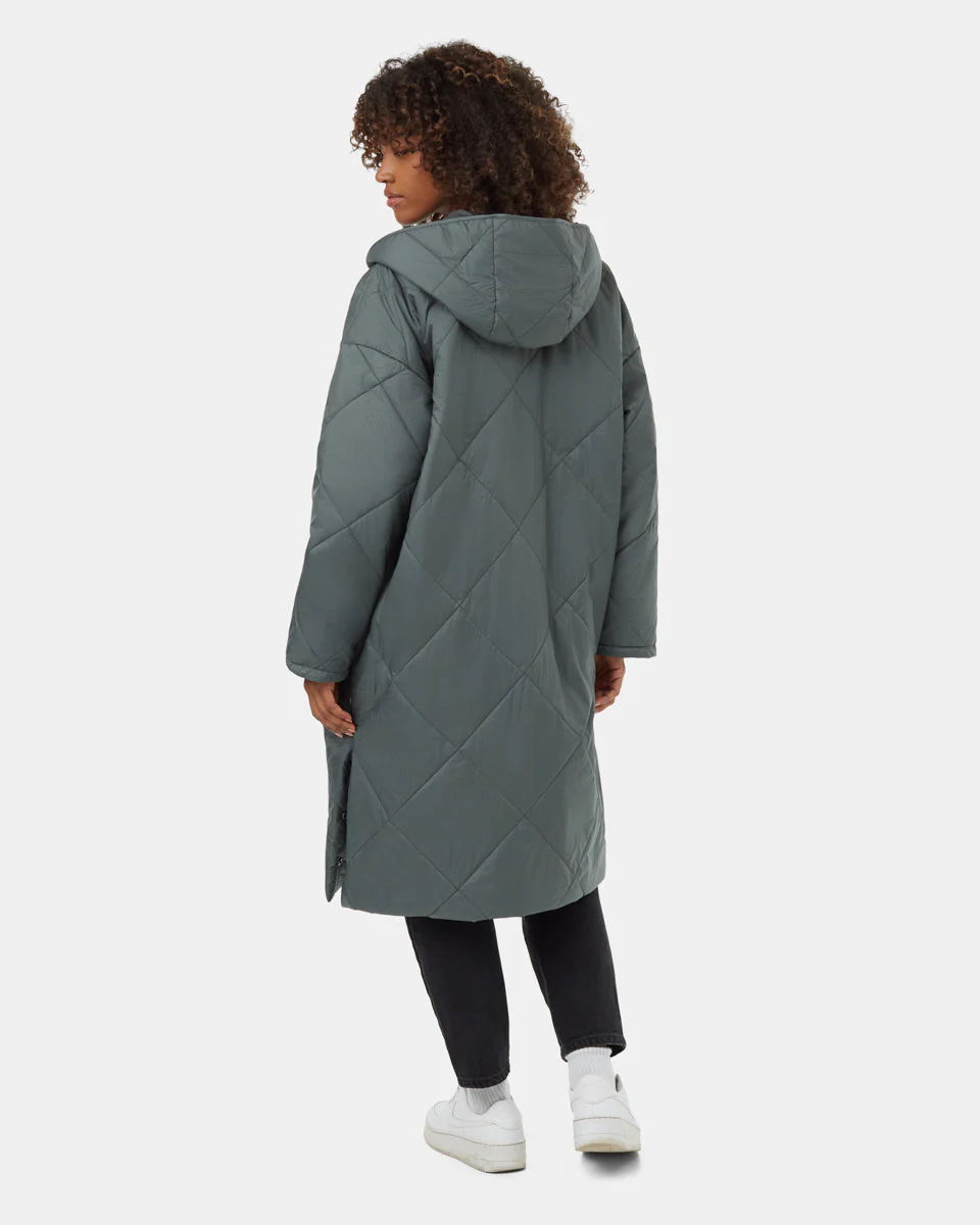Cloud Shell Quilted Hooded Jacket - Image 3