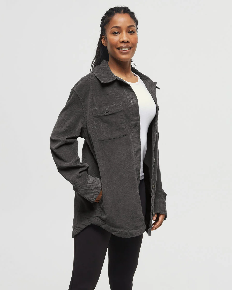 EcoStretch Corduroy Overshirt - Image 2