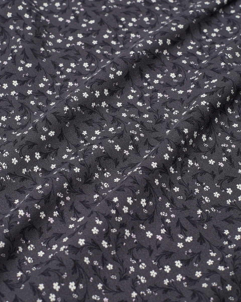 EcoWoven Crepe Smocked Blouse - Image 5