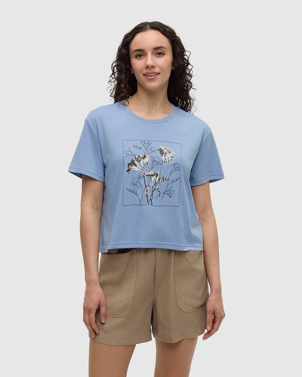 Floral Crop T-Shirt