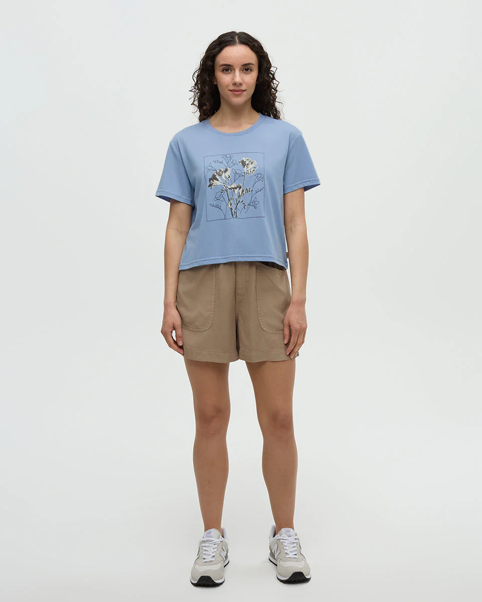 Floral Crop T-Shirt - Image 2