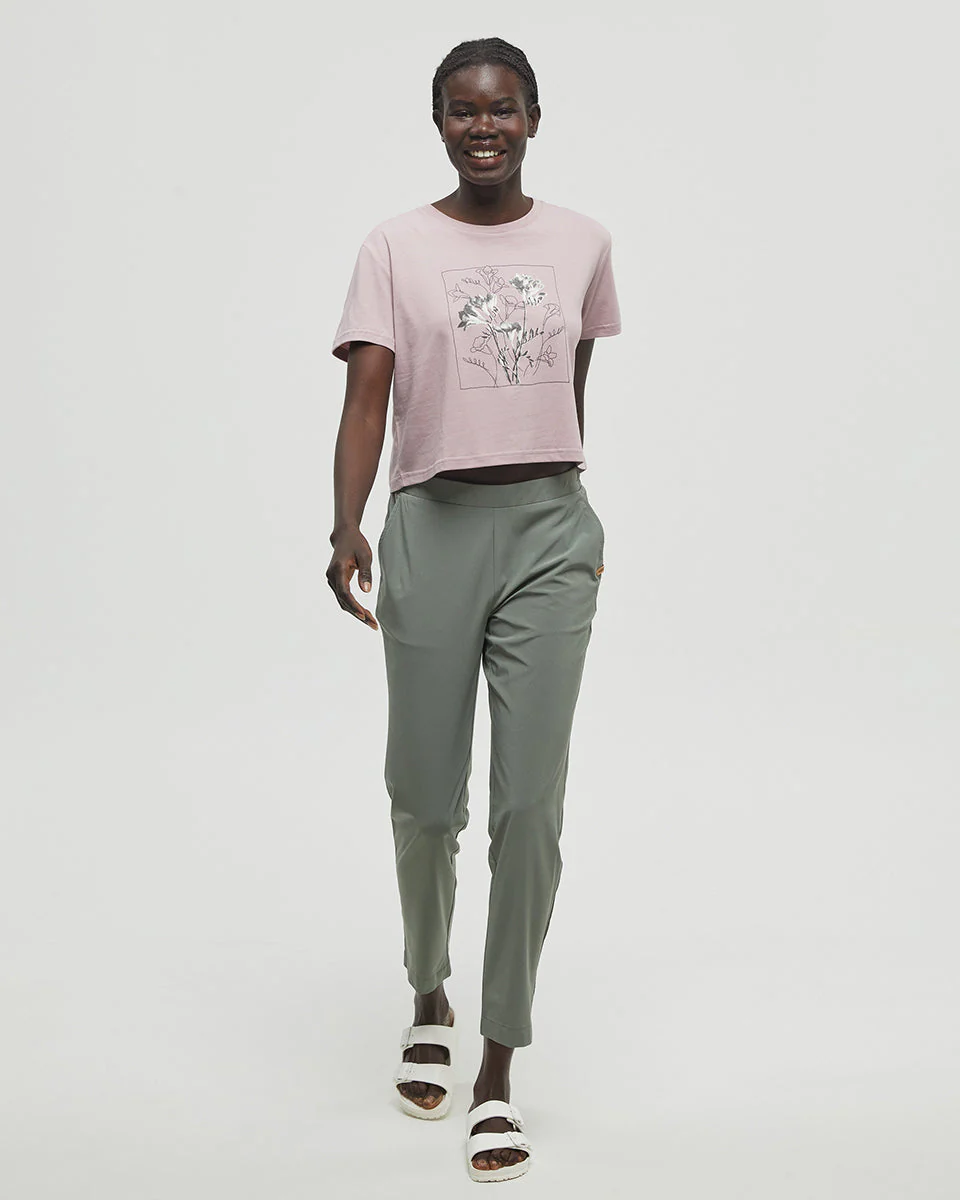 Floral Crop T-Shirt - Image 2