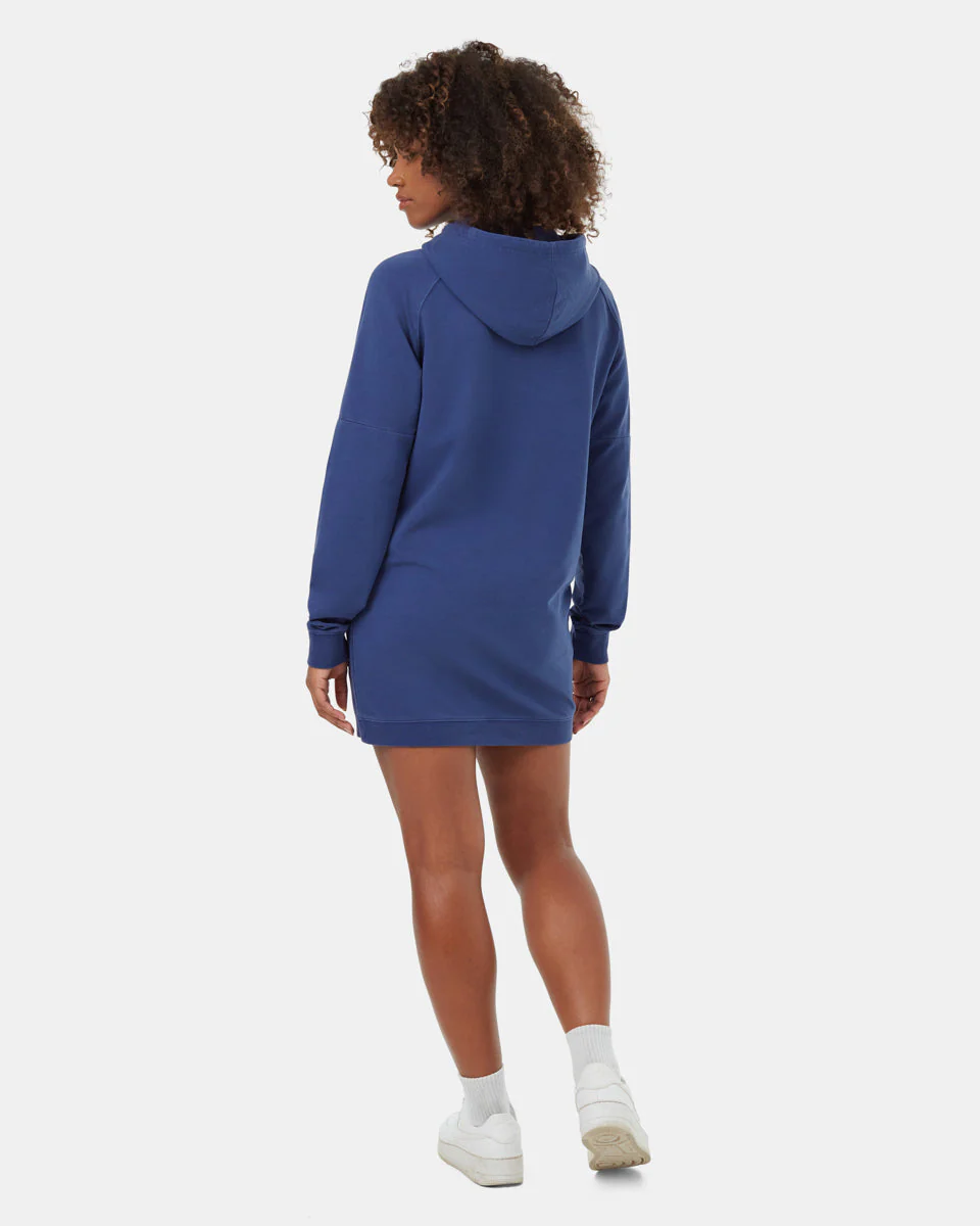 Oversized French Terry Hoodie Dress - Image 3