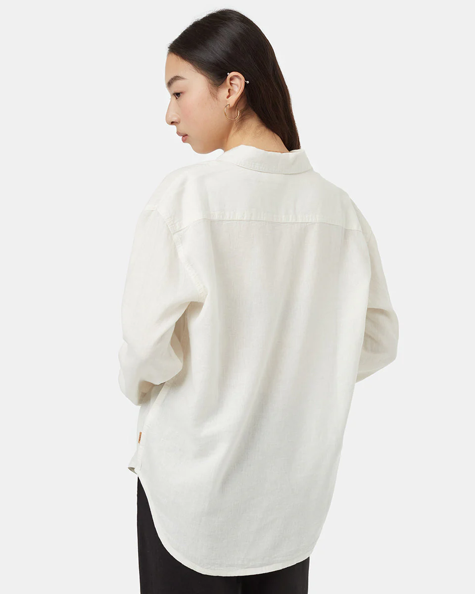 Hemp Button Front Shirt - Image 3