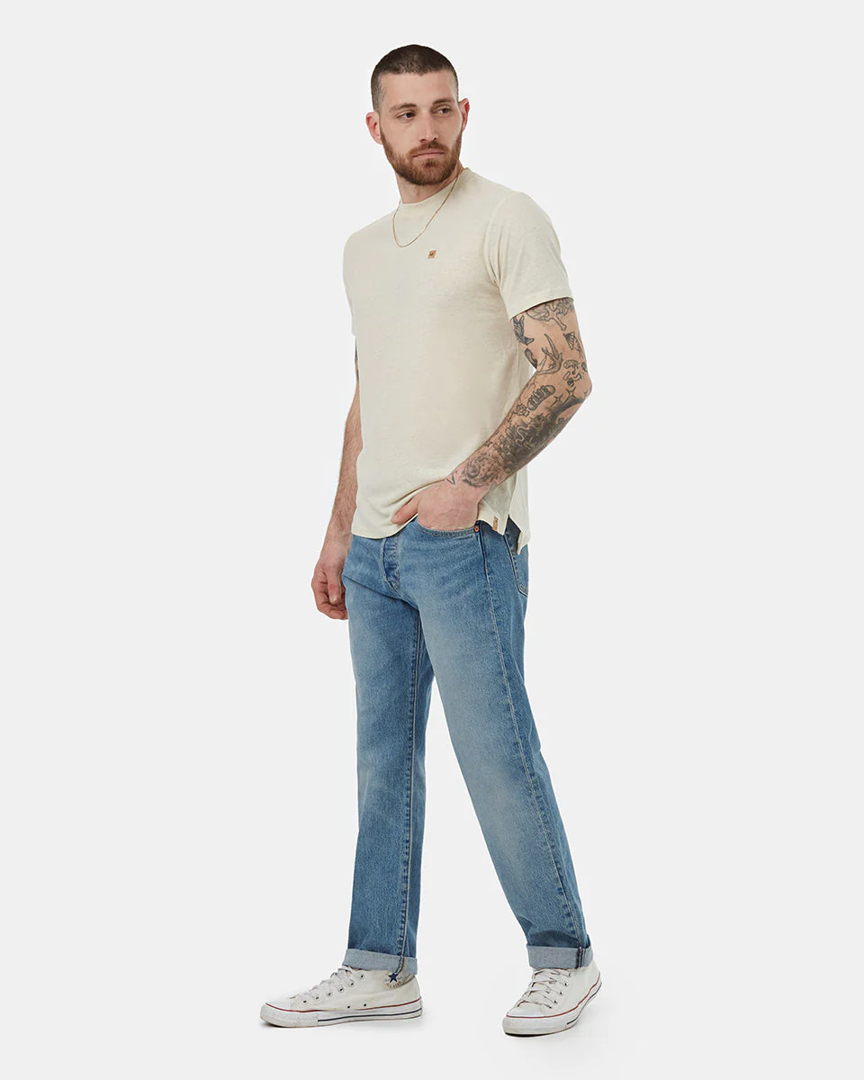 Hemp Step Hem T-Shirt - Image 2