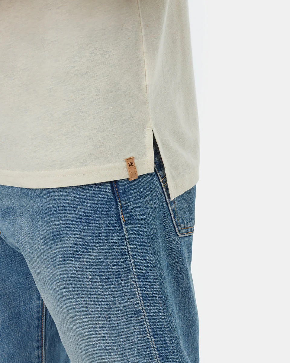Hemp Step Hem T-Shirt - Image 5