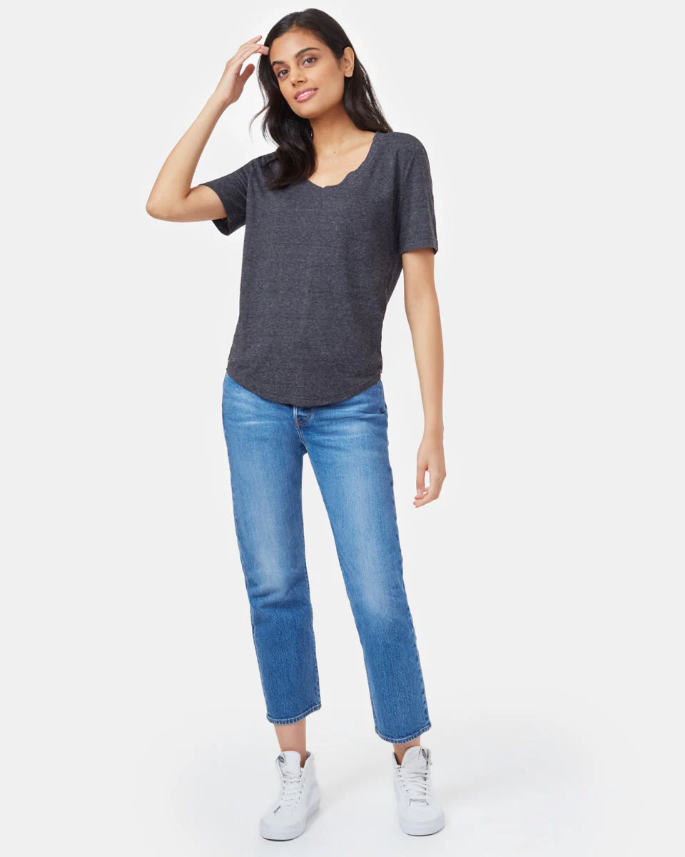 Hemp V-Neck T-Shirt - Image 2