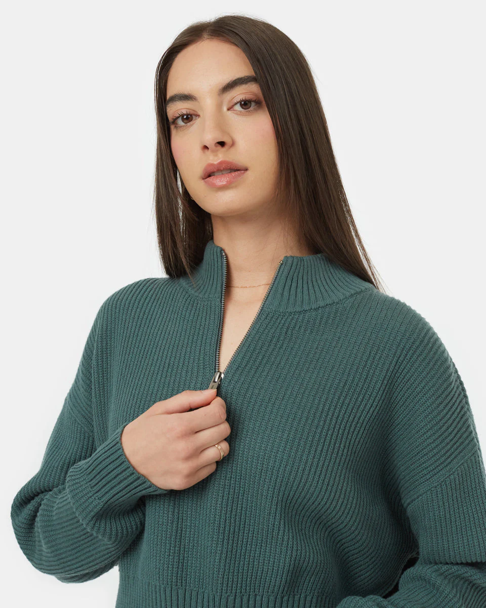 Highline 1/4 Zip Mock Neck - Image 4