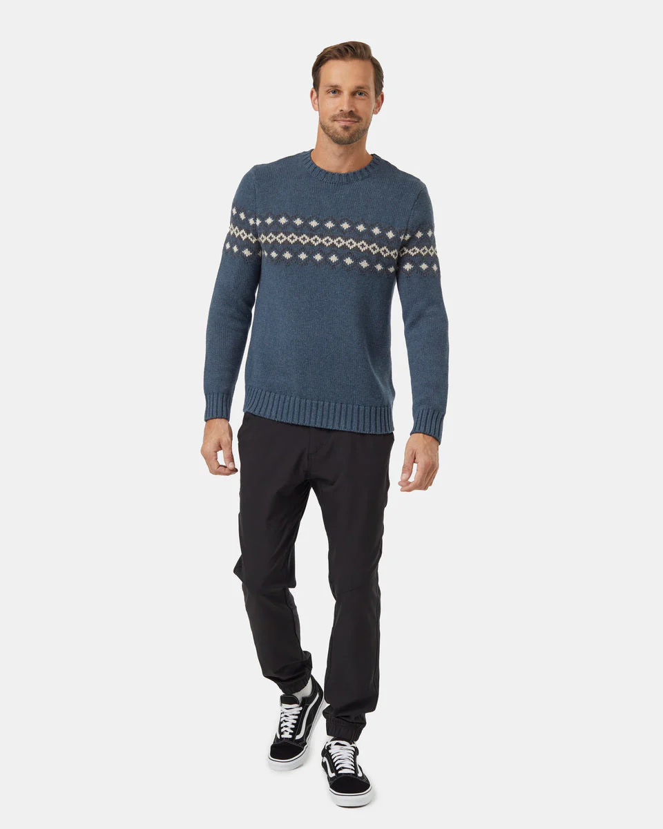 Highline Intarsia Crew Sweater - Image 2
