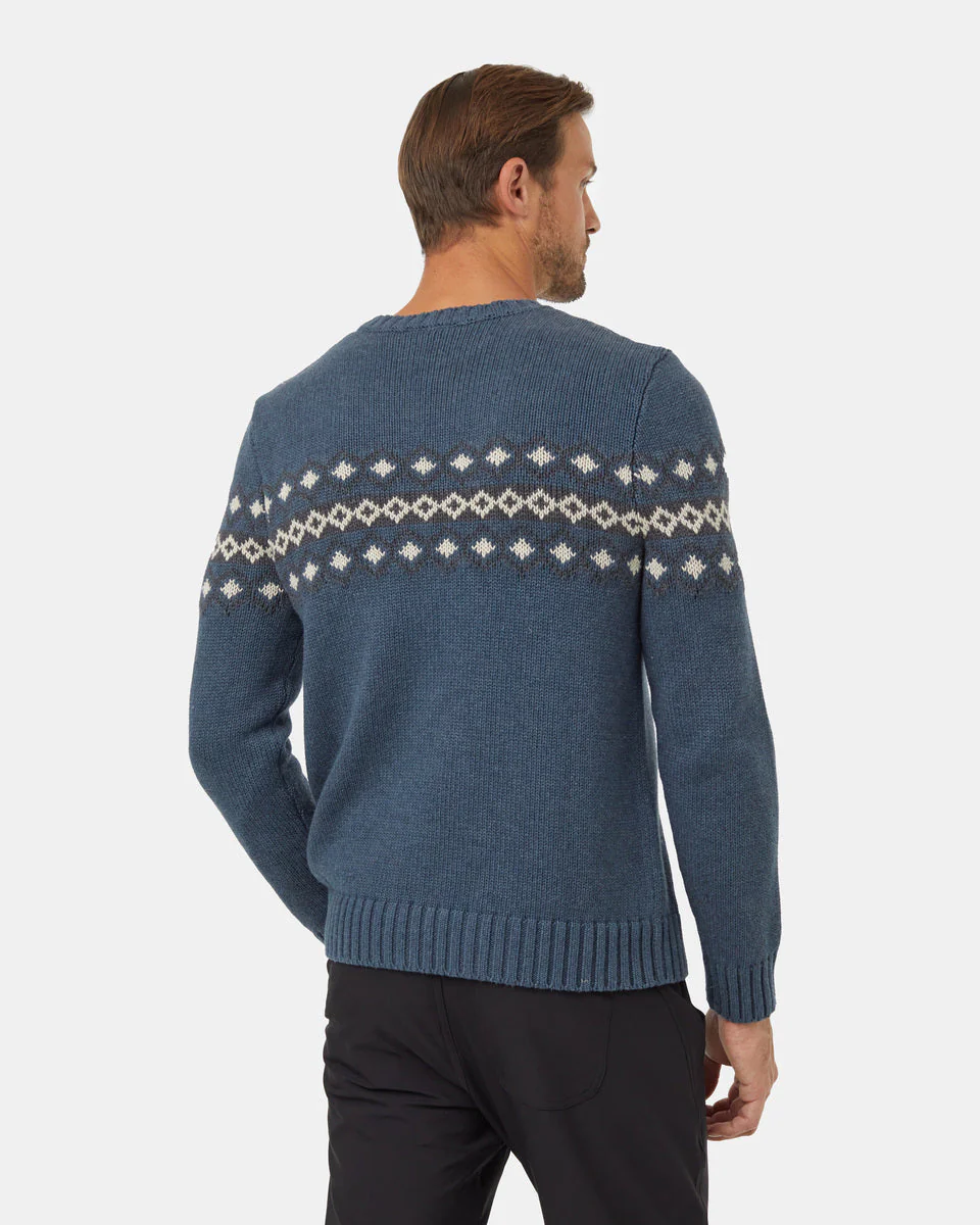 Highline Intarsia Crew Sweater - Image 3