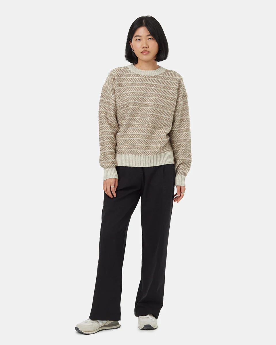 Highline Intarsia Crew Sweater - Image 2