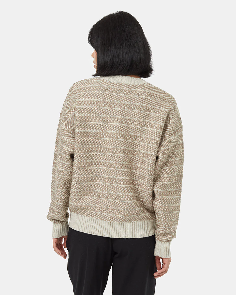 Highline Intarsia Crew Sweater - Image 3