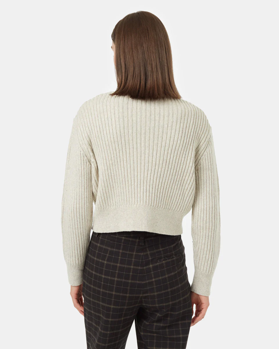 Highline Rib Cropped Mock Neck - Image 3