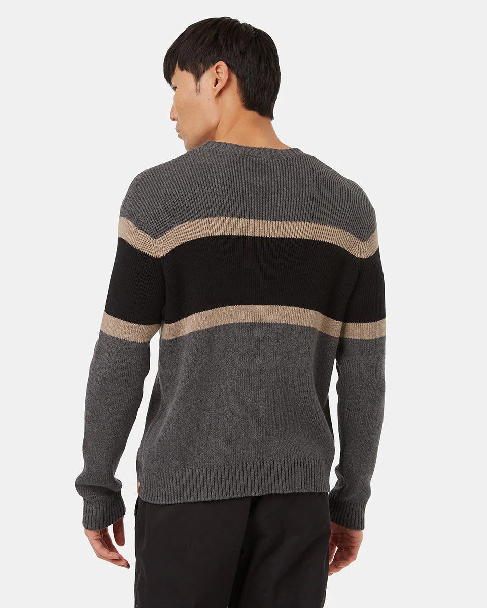 Highline Ribbed Blocked Crew - Image 3