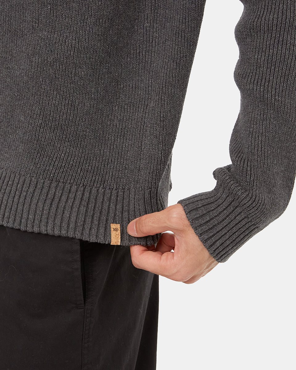 Highline Ribbed Blocked Crew - Image 5