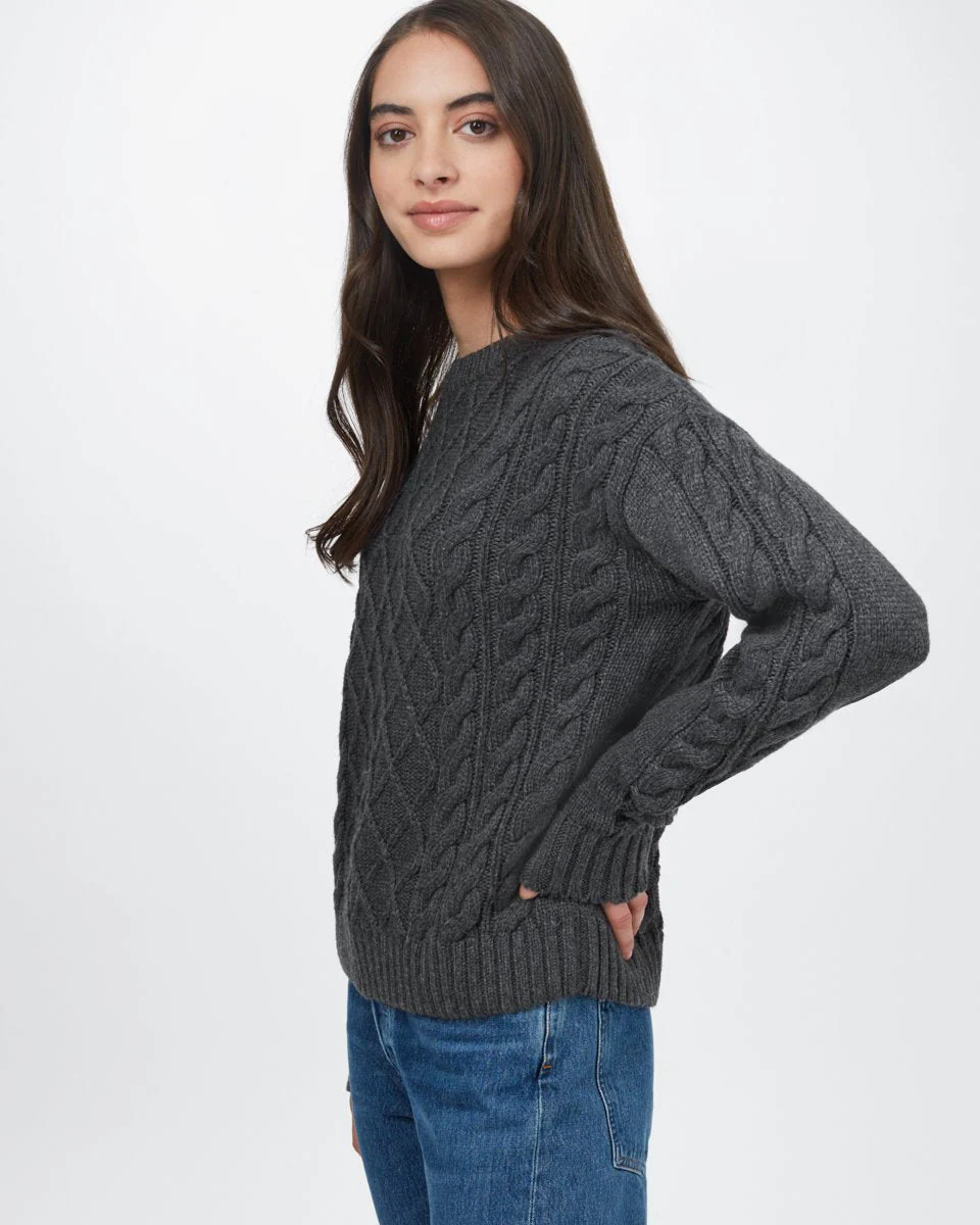 Highline Wool Cable Crew - Image 5