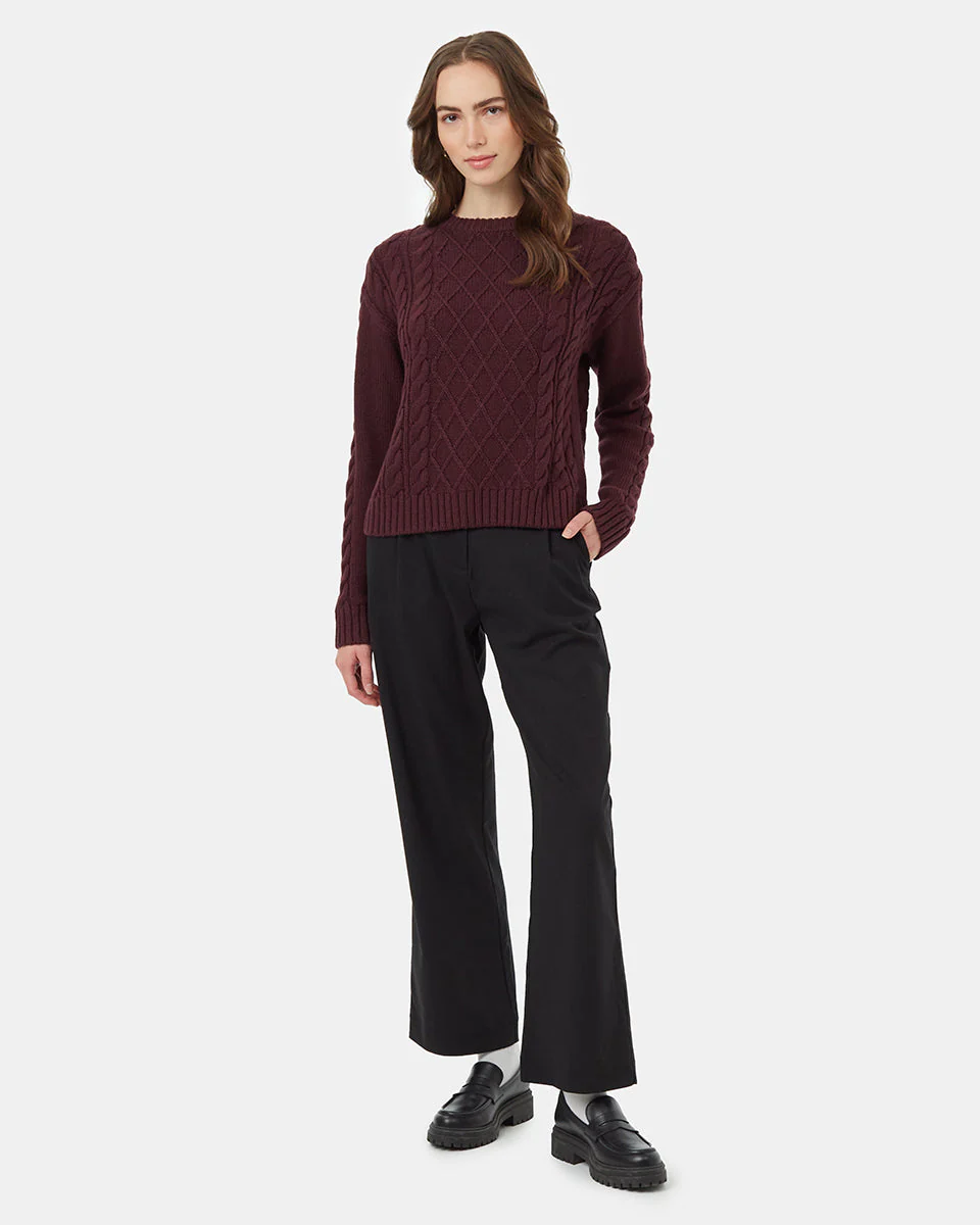 Highline Wool Cable Crew - Image 2