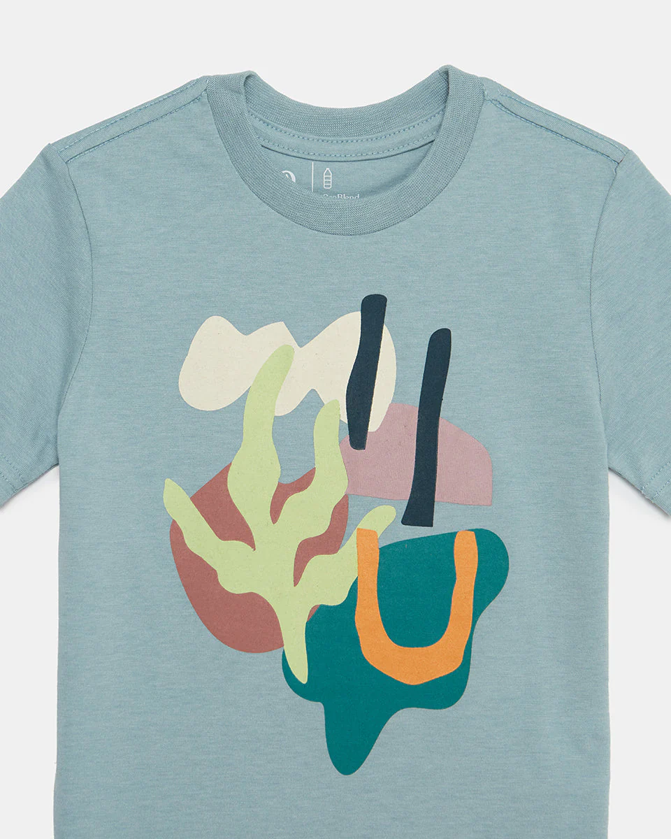 Kids Abstract Kelp T-Shirt - Image 2