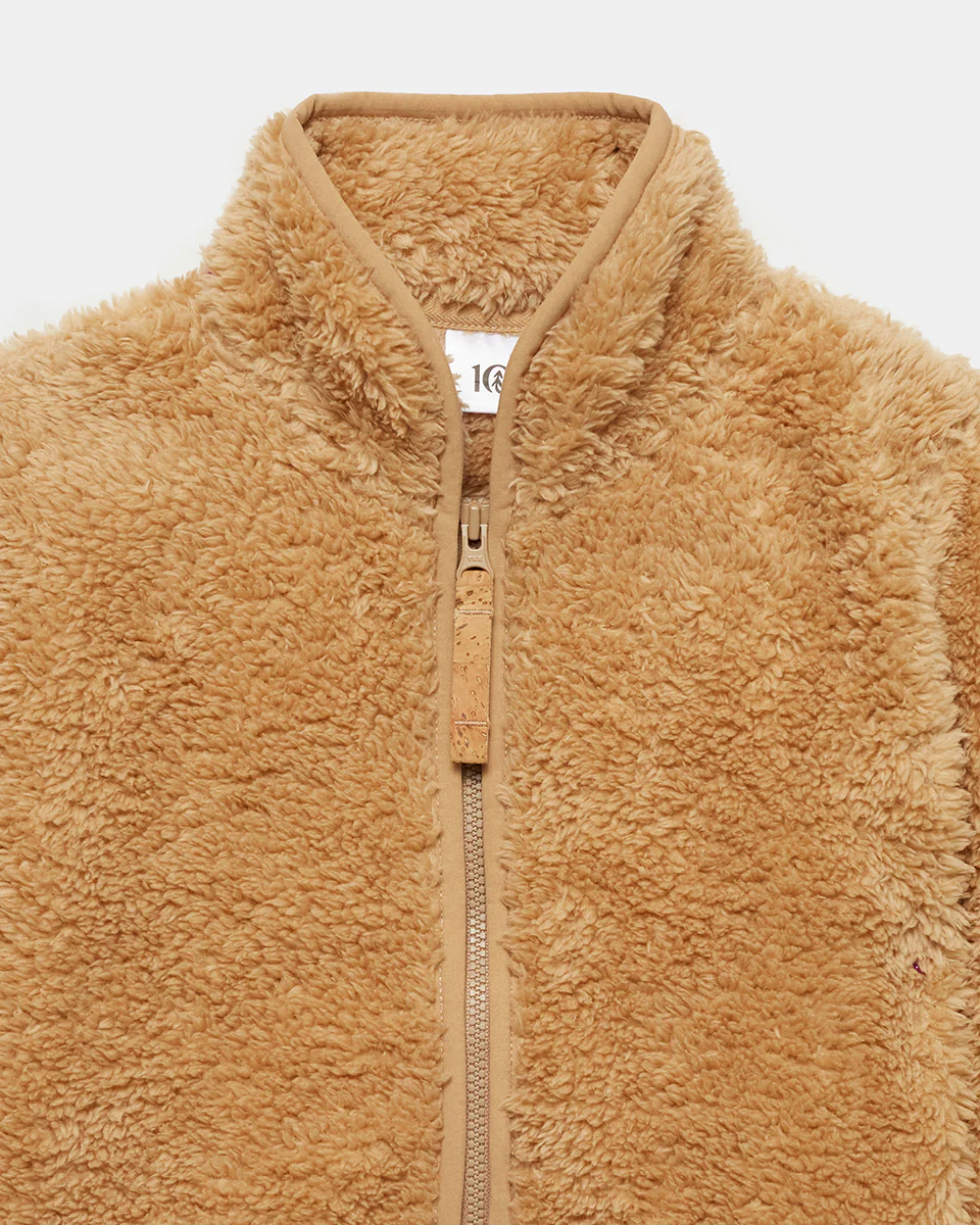 Kids EcoLoft Teddy Zip Front - Image 2