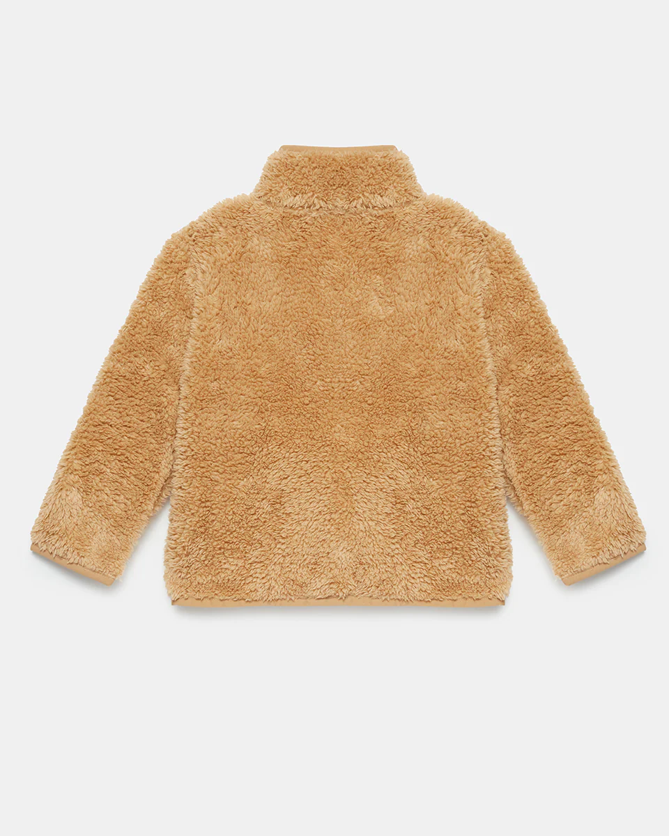 Kids EcoLoft Teddy Zip Front - Image 3