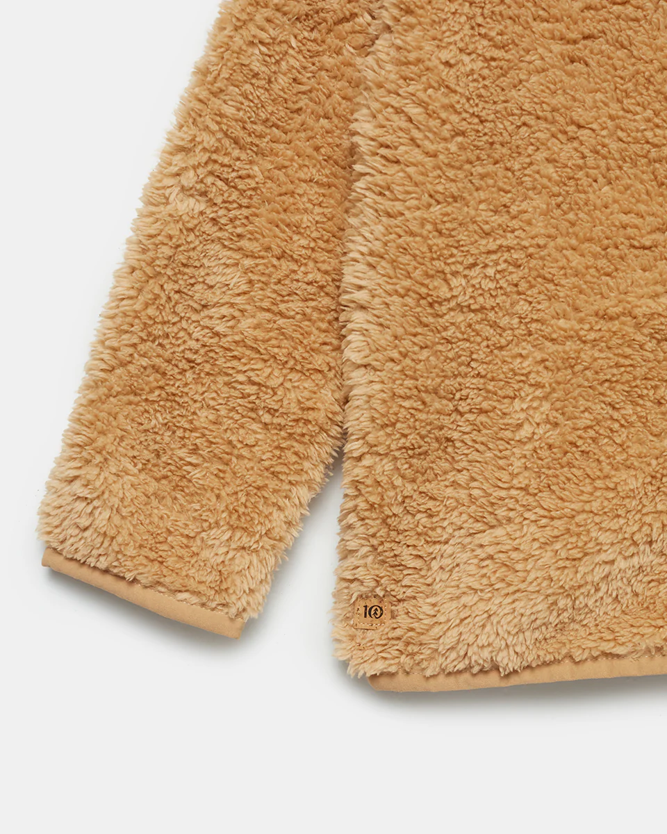 Kids EcoLoft Teddy Zip Front - Image 4