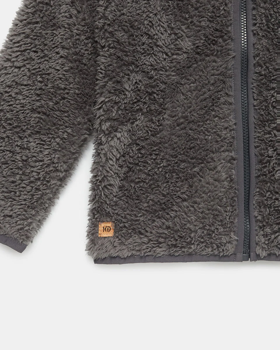 Kids EcoLoft Teddy Zip Front - Image 4