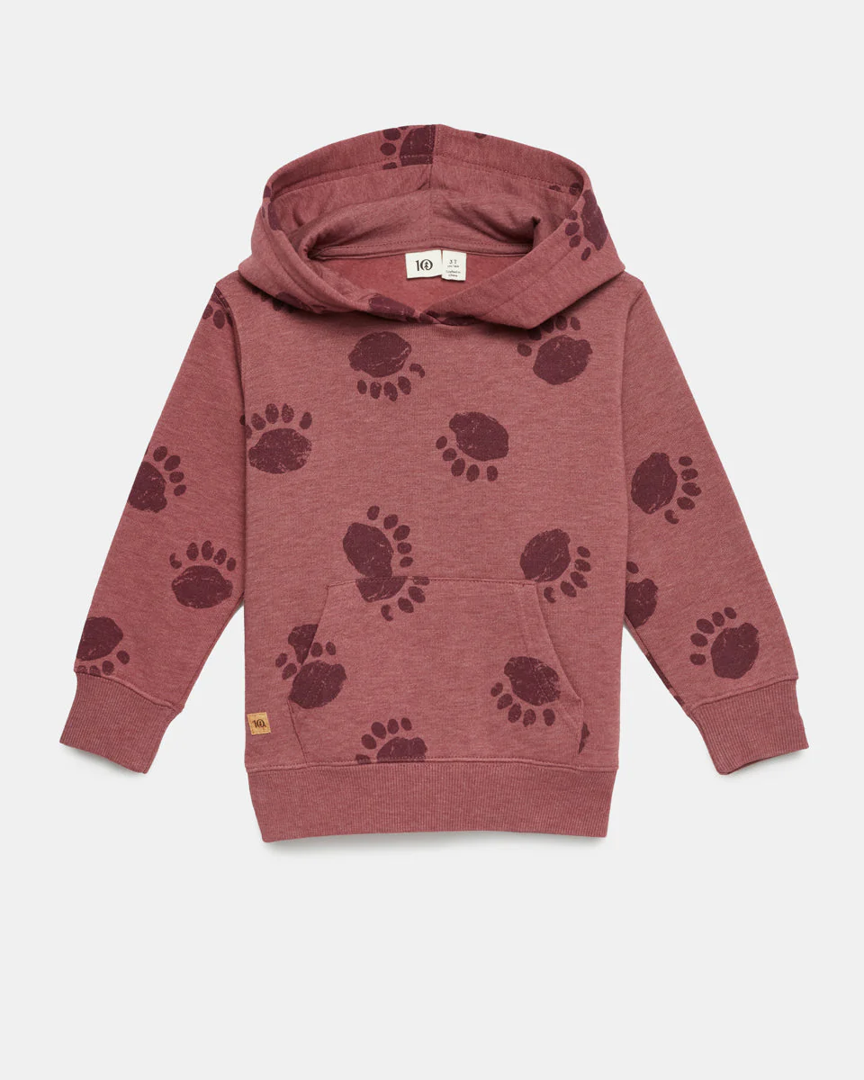 Kids Treefleece Bear Paw Hoodie - Image 2