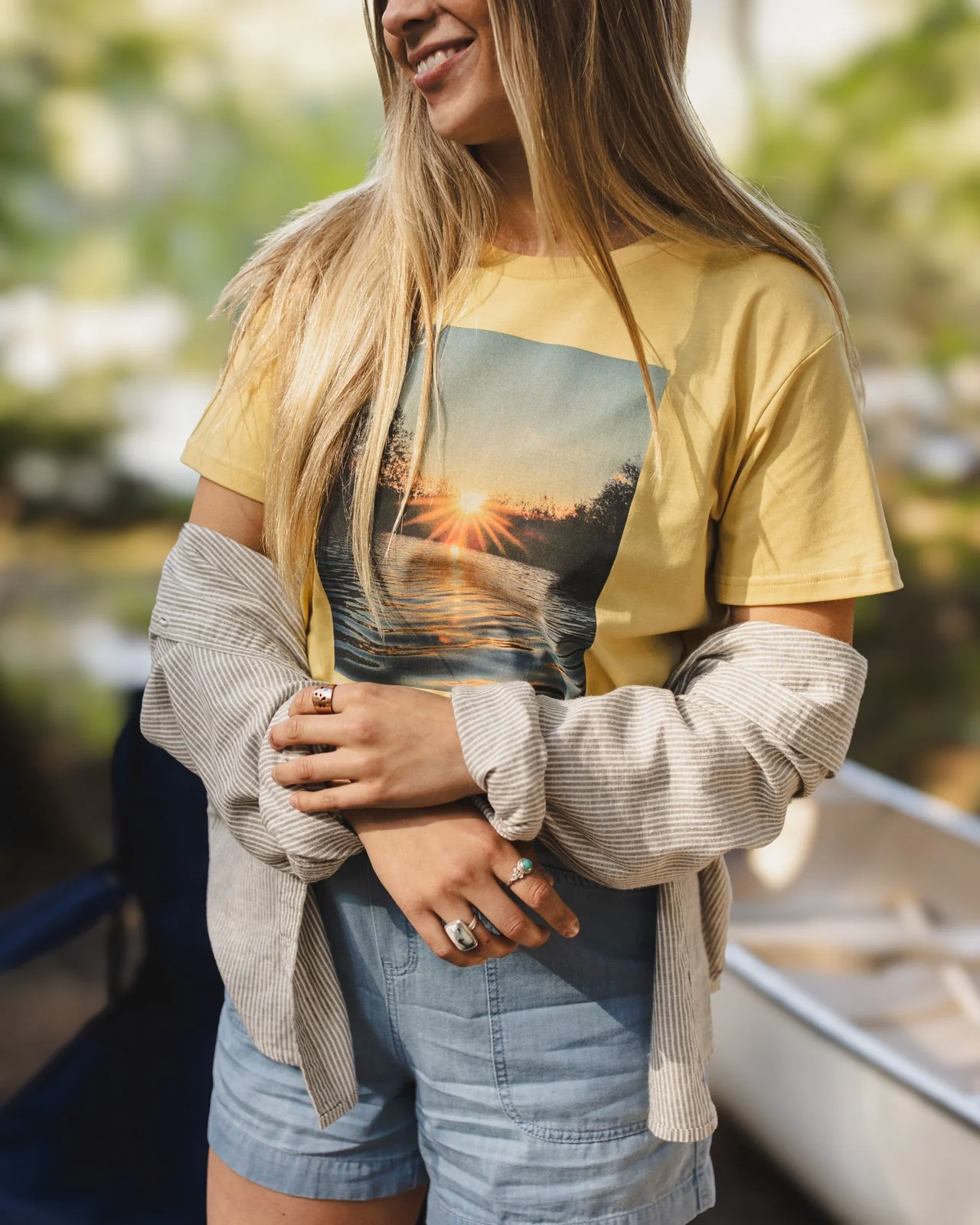 Lake View Crop T-Shirt - Image 2
