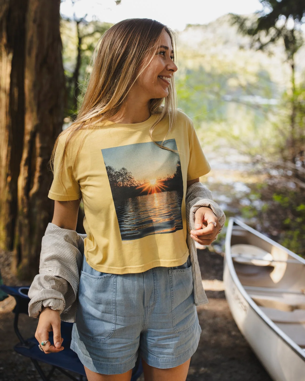 Lake View Crop T-Shirt - Image 5