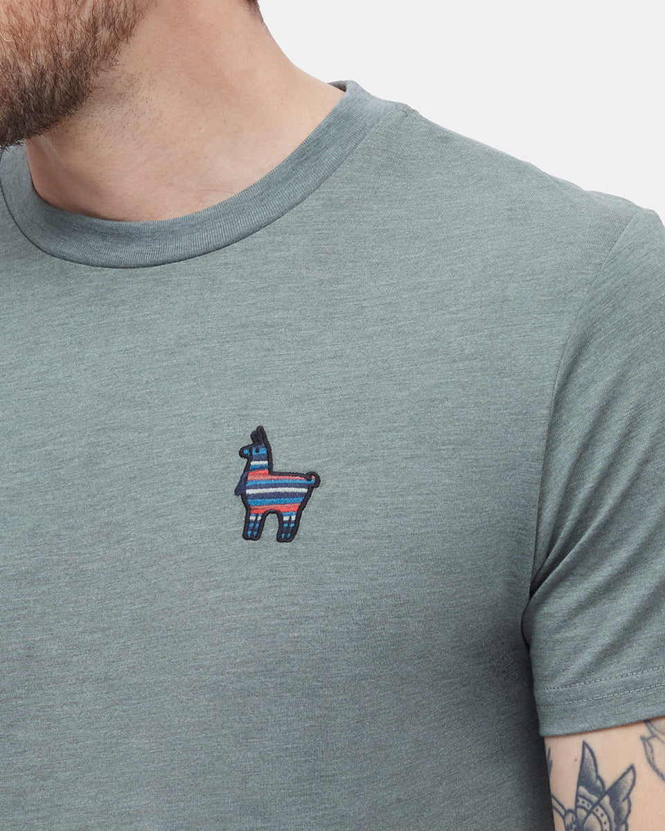 Peru Embroidered Llama T-Shirt - Image 4