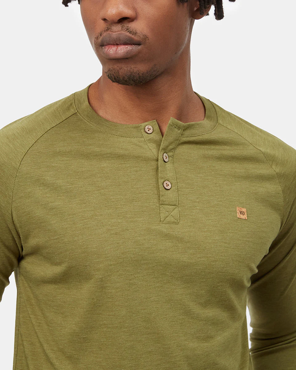 TreeBlend Baker Henley Longsleeve - Image 4