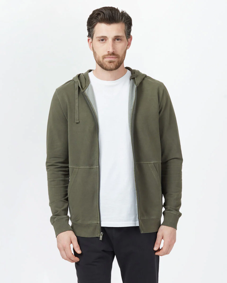 French Terry Zip Hoodie