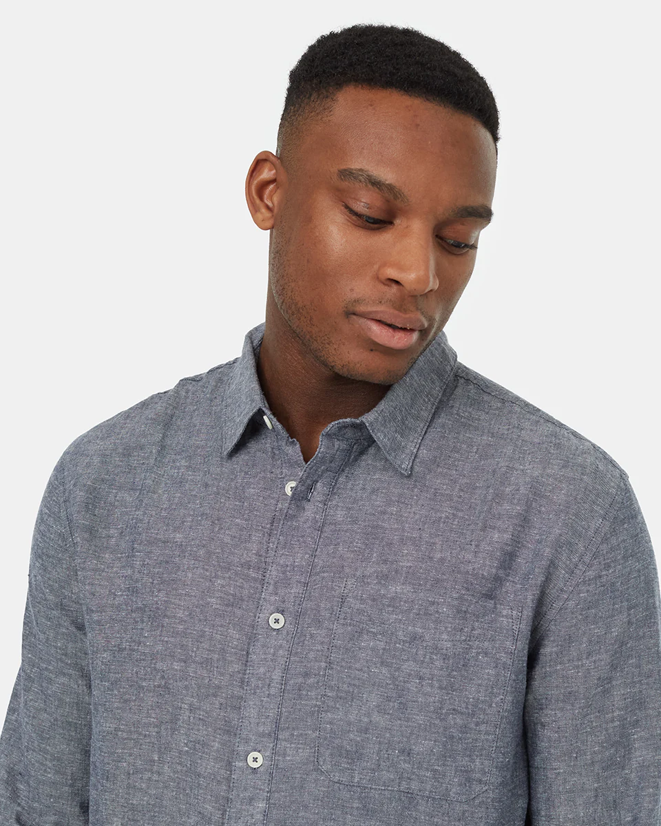 Hemp Button Front Shirt - Image 4