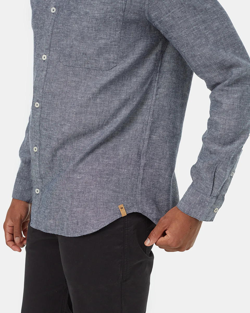 Hemp Button Front Shirt - Image 5