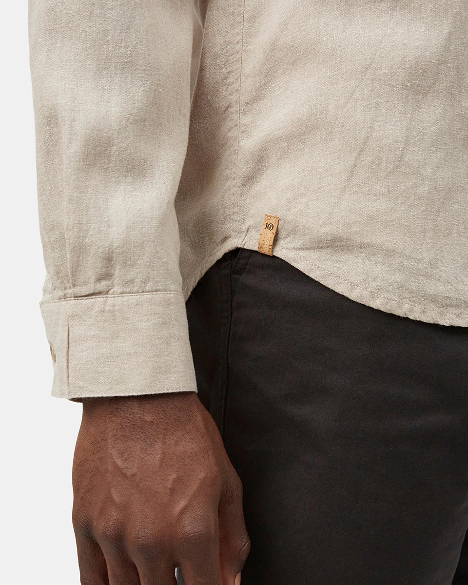 Hemp Button Front Shirt - Image 5