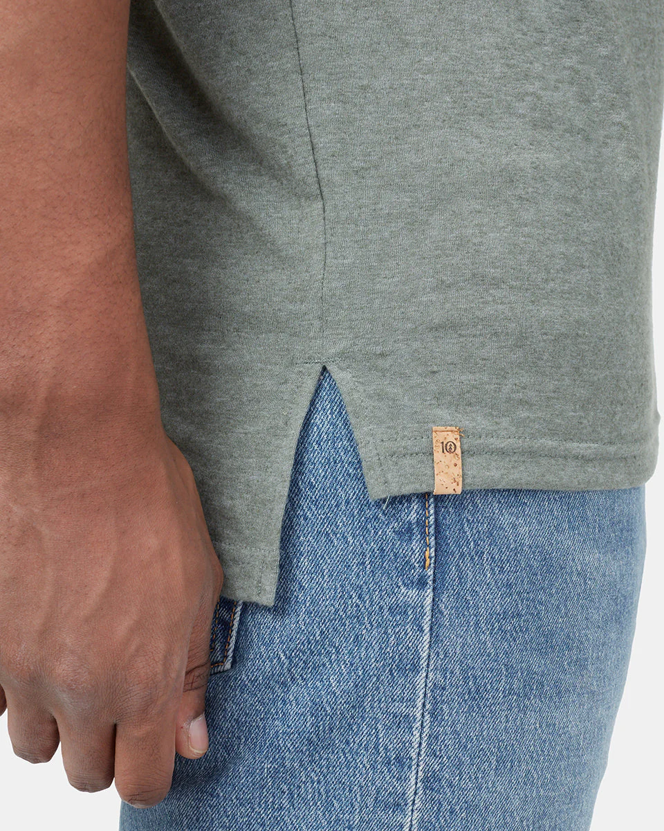 Hemp Step Hem T-Shirt - Image 5