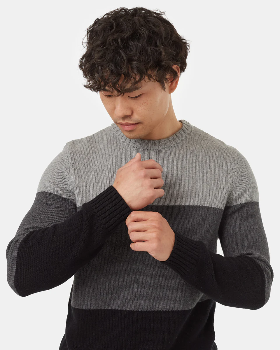 Highline Blocked Crew Sweater - Image 4