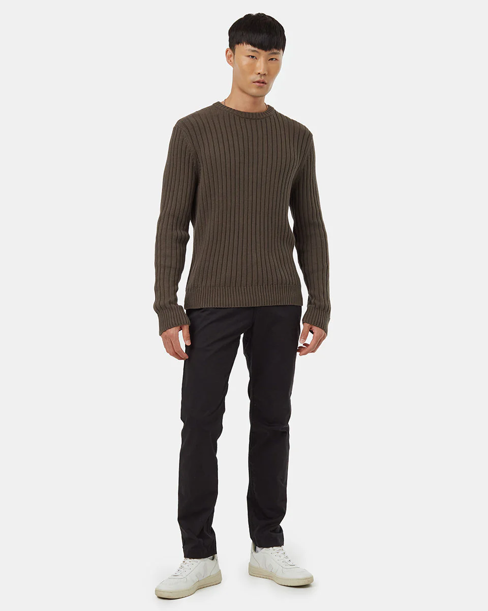 Highline Cotton Wide Rib Crew - Image 2