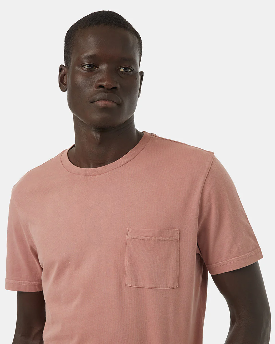 Natural Dye Pocket T-Shirt - Image 5