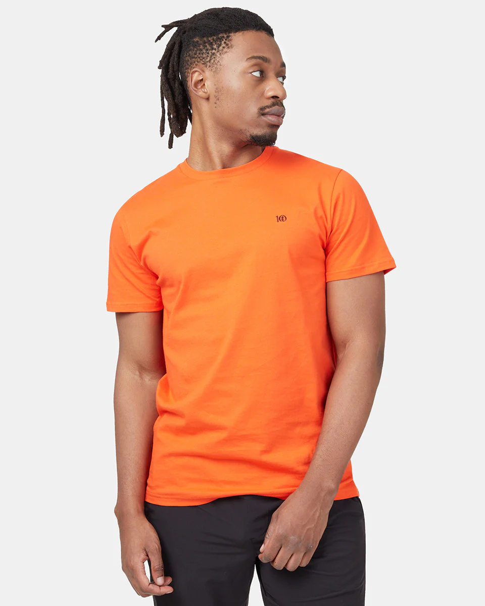 Organic Cotton Embroidered Ten T-Shirt - Image 2