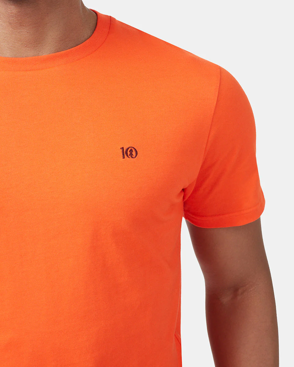 Organic Cotton Embroidered Ten T-Shirt - Image 4