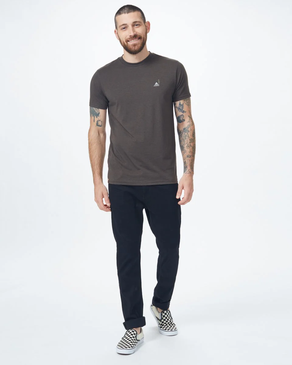 Peaks Embroidery T-Shirt - Image 2