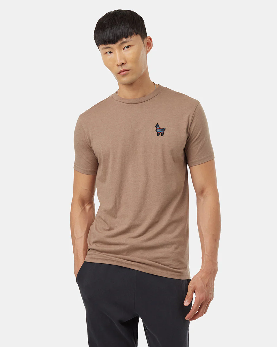 Peru Embroidered Llama T-Shirt - Image 2