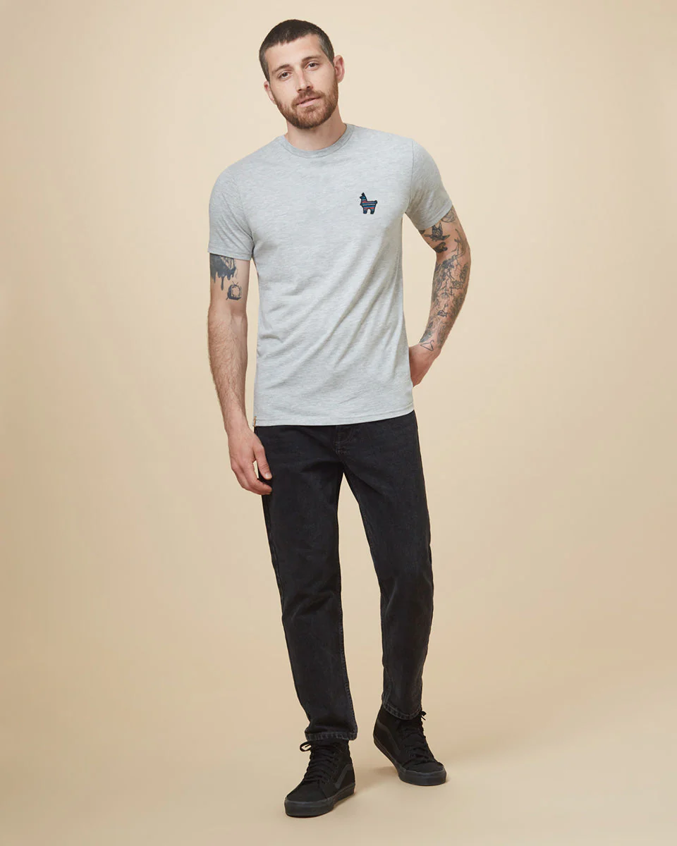 Peru Embroidered Llama T-Shirt