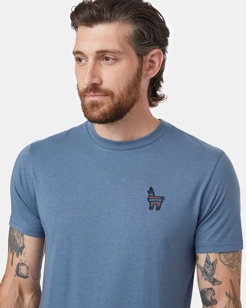 Peru Embroidered Llama T-Shirt - Image 4