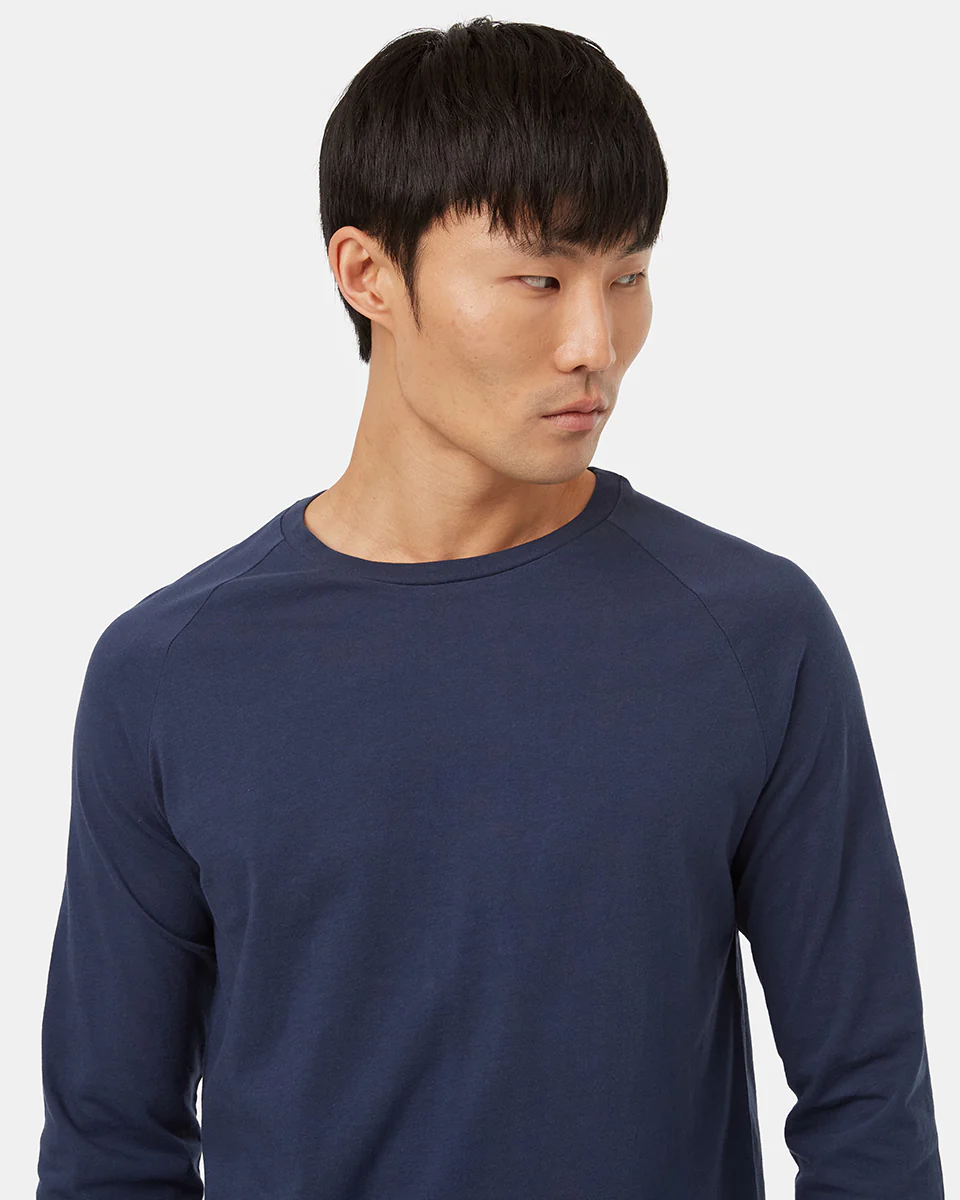 Regenerative Cotton Raglan Longsleeve - Image 2