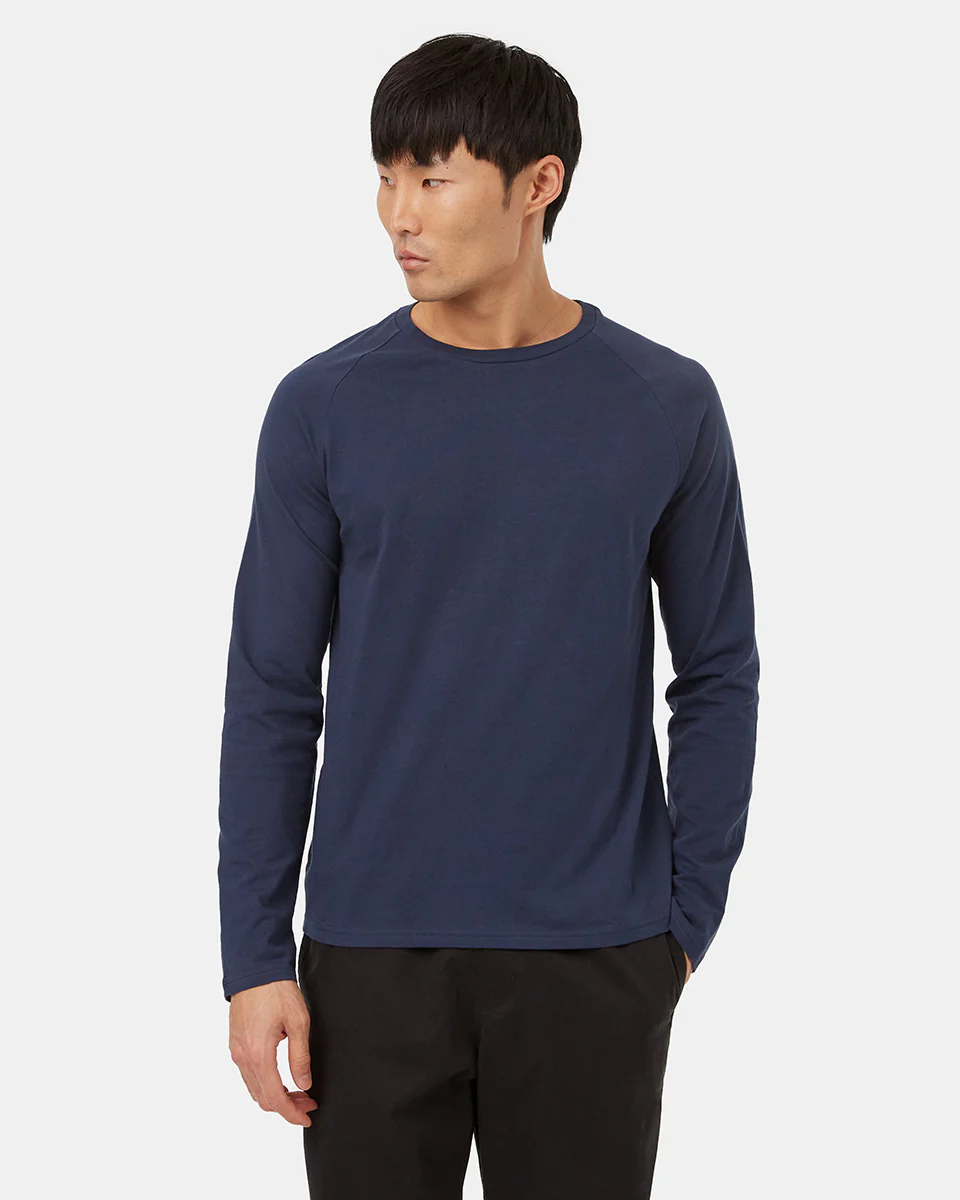 Regenerative Cotton Raglan Longsleeve - Image 4