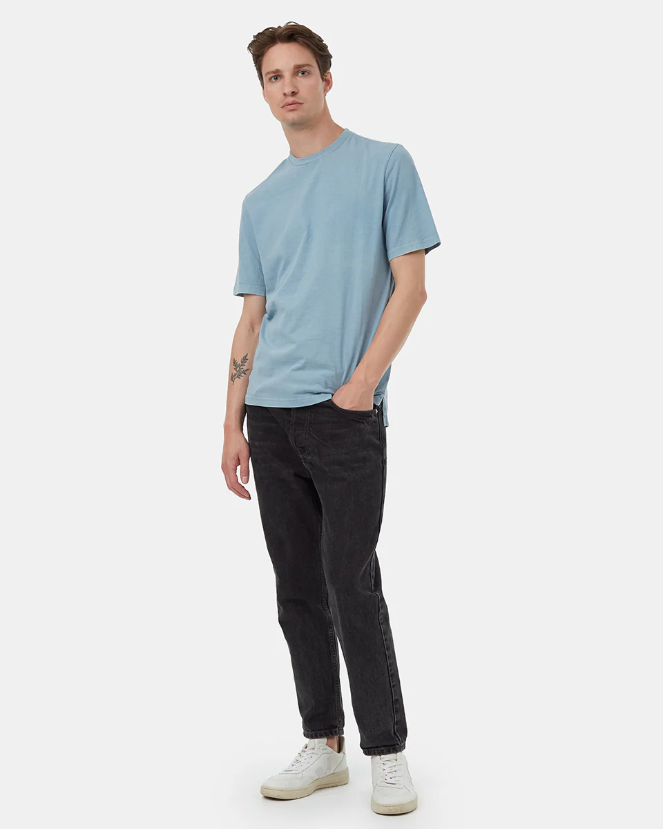 Regenerative Cotton Step Hem T-Shirt - Image 2